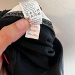 Spanx - Faux Leather Side Stripe Leggings Black White Photo 7