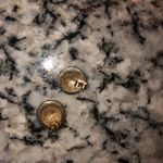 Altar'd State Iridescent pink rhinestone earrings Photo 1