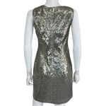 Banana Republic  Silver and Gold Sequin Dress Size 4 Photo 2