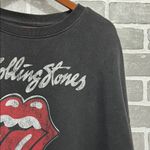 The Rolling Stones Black Sweatshirt NWOT Women’s Size XL Oversized Photo 1