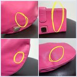 Dooney & Bourke Dooney Bourke Pink Pebble Leather Luna Half Moon Shoulder Strap Bag Wallet Photo 15