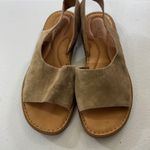 Born Suede Slingback Sandals Tan Comfort Casual Women Size 8 Photo 4