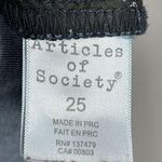 Buckle Articles of Society Lana Stretch Skinny Jeans Blue Dark Wash Denim Midrise 25 Photo 6