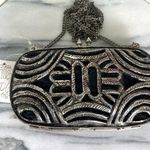 Free People | Metal Cage Silver Black Chain Crossbody Purse NWT Photo 0
