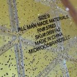 Just Be  Sparkling Clear Slide Sandals Size 9 Photo 7