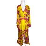 Caroline Constas Liv Maxi Dress in Yellow XSmall Womens Long Gown Size XS Photo 3