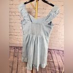 Old Navy  Cotton Blue Chambray Fit & Flare Mini Summer Dress Medium NWT Photo 5