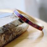 Vera Bradley NWT Gold Floral Magnetic Bracelet Photo 2