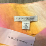 Banana Republic   orange and pink‎ skirt shell 52%linen 48%cotton Photo 1