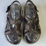 Merrell  Brown Leather Bracken Outdoor Performance Sandal Photo 0
