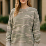 Aerie Oversized Camo Sweatshirt size S Photo 0