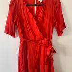 Francesca's Red Romper Photo 0