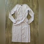 Naked Wardrobe  Lavender Long Sleeve Dress Photo 6
