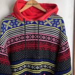 MSGM Sweater Hoodie In Multi Red Size XS Photo 4