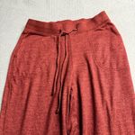 Gilly Hicks Cozy Red Lounge Knit Jogger Pants Size XSmall Pockets EUC Photo 2