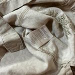 Merrell  Womens Long Sleeve Button Up Shirt Beige Floral Print bio-blend Size XL Photo 6