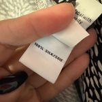 Diane Von Furstenberg  New Julian Two Mini Silk Black and White Wrap Dress size 4 Photo 6