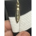 Juicy Couture Striped Embroidered Black & White Dress size XS Photo 5