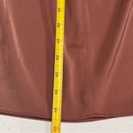 NBD Medium Mauve Faerie Front Bow Satin Mini Dress Chic Cocktail New Years Party Photo 6