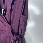 Tracy Reese  Anthropologie NWT Wine Vermont Faux Wrap Midi Dress Size 0 Photo 11