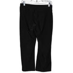 Nike  Fit Dry Black Athletic Pull On Elastic Stretch Cropped Capri Leggings Sz M Photo 1