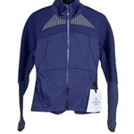 Lululemon Chill Going Strong Jacket Midnight Blue Women’s Size 6 Photo 0
