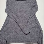 Lululemon Rehearsal Long Sleeve Top In Heathered Black Swan Size 2/4 Photo 3
