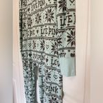 PINK - Victoria's Secret Victoria's Secret PINK one piece thermal mint green fair isle long john thermal Photo 2