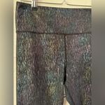 Zyia  Black Vertical Mirage Light n Tight Hi-rise 7/8 24" Size 8-10 Photo 4