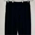 Sympli Black Stretchy Wide Leg Cropped Pants, Sz 16 Black Photo 1