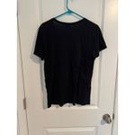 Theory  cotton black tshirt size large Photo 4