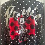 Disneyland Paris Minnie Parisienne Bomber Jacket large streetwear athleisure‎ Black Photo 6