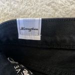 Frank & Eileen Monaghan High Waist Raw Hem Crop Jeans Black Size 27 NWOT Photo 9