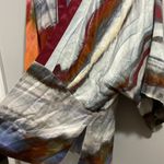 Anthropologie Sunfall Bl-Nk London Watercolor Kimono Small Photo 4