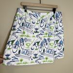 B SKINZ Athletic Pull On Golf Novelty Print Pickleball Skirt Skort XXL Preppy Photo 4