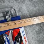 Nike Floral Track Pants M Red Blue Stripe Joggers Sportswear Athletic Retro Photo 10