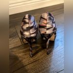 ASOS Women's Multicolor Platform High Heels with Silver Spikes,Size US 6 Photo 4