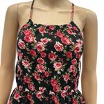 Be cool Rosette by  Rayon Floral Sleeveless Spaghetti Strap Pocket Dress Junior M Photo 2