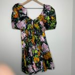Aje Gabrielle Plunge Mini Dress Floral Womens New Size 4 Green Photo 15
