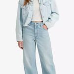 Levi's  Premium Women's Baggy Dad Jeans 30x30 Pick Sides Light Wash Photo 0