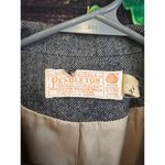 Pendleton Vintage  Woolen Mills Blazer 100% Pure Virgin Wool Women's XS PTP 17" Photo 2
