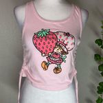 Strawberry Shortcake Pink Strawberry Graphic Tank Top, Sleeveless Top, size L Size L Photo 1