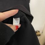 MONROW black short sleeve mini round neck cotton tshirt dress size small Photo 3