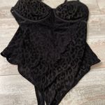Privy Black Leopard Bodysuit Photo 1