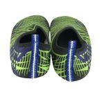 Sport D Womens Water Shoes Slip On Barefoot Striped Black Green US Size 6.5 Photo 2