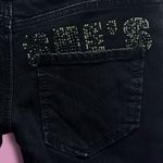 Bik Bok  Black Bling cigarette Style Ankle Jeans Sues Boutique Sz M, 10 Long Photo 7