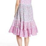 LoveShackFancy X Target Camille Tiered Floral Dress Pink Sleeveless Babydoll XS Photo 1