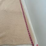 House Of Harlow 1960 2pc Set Crochet Knit Crop Top Skirt Fringe Beige size S Tan Photo 11