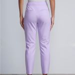 New York And Company  NWOT Lavender High Rise Pull On Tapered Ankle Pants Photo 2