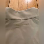 Outdoor Voices  Frost Knit Beige Fitted Quarter Zip Photo 6